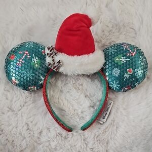 Disney Christmas Mickey Ears Headband